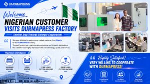 Cliente de Nigeria Visita la Fábrica de Durmapress