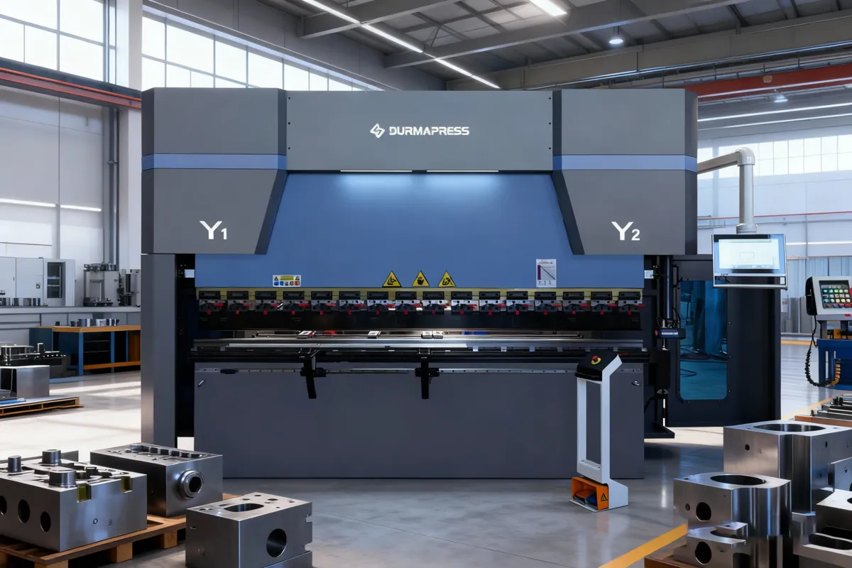 CNC press brake bending