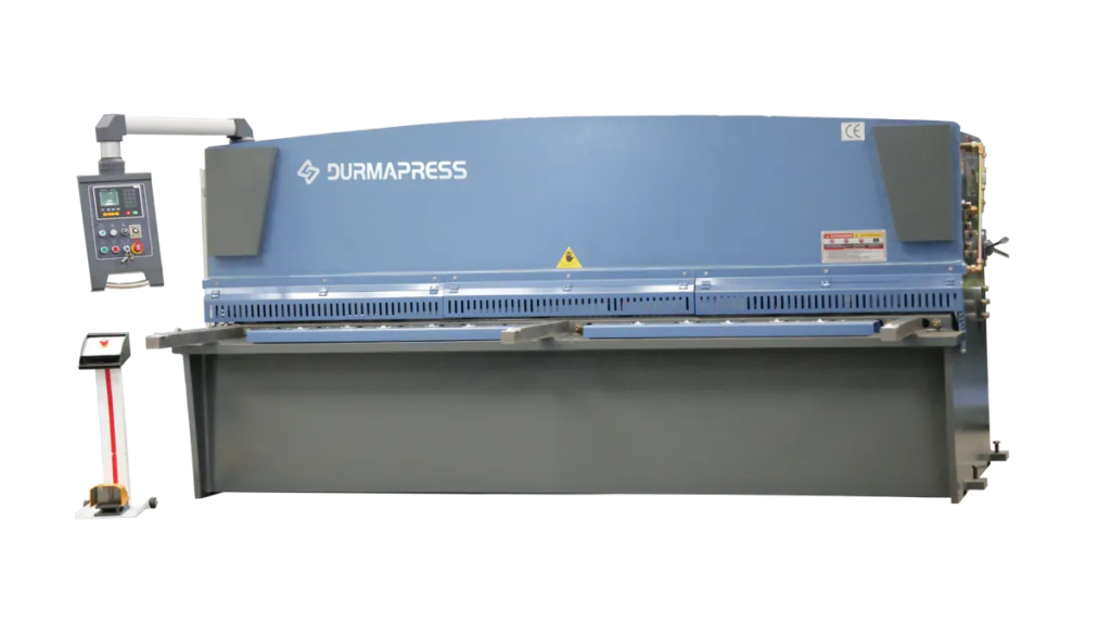 hydraulic swing beam shearing machine